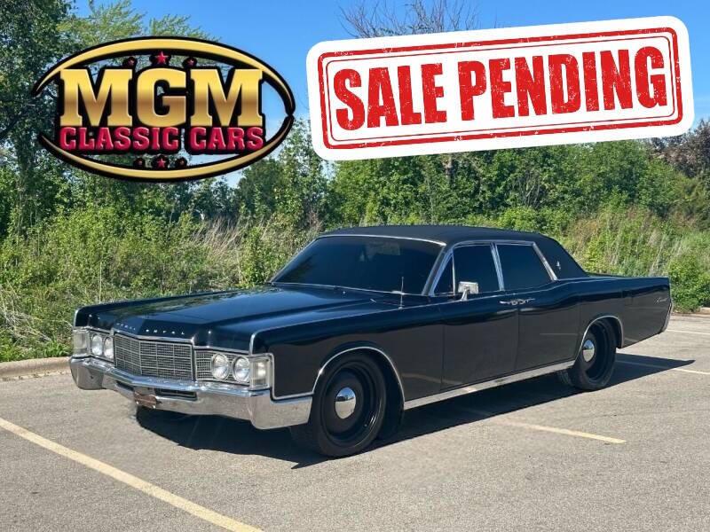 Used 1969 Lincoln Continental BLACK ON BLACK CLEAN For Sale (Sold